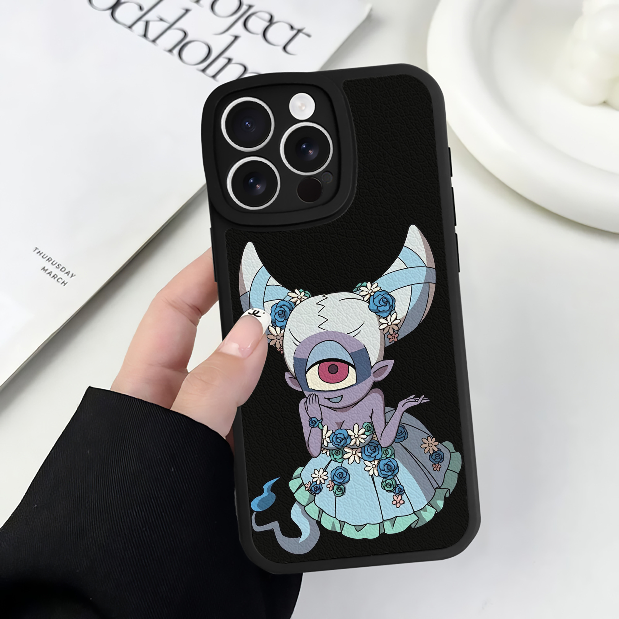 （画像用） 妖怪ウォッチ Yo-kai Watch 【iPhone 16シリーズ対応】シリコンスマホケース（レザー調） 材質：シリコン